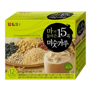 Bột ngũ cốc 15 loại hạt Damtuh Hàn Quốc hộp 240g (hộp 12 gói)